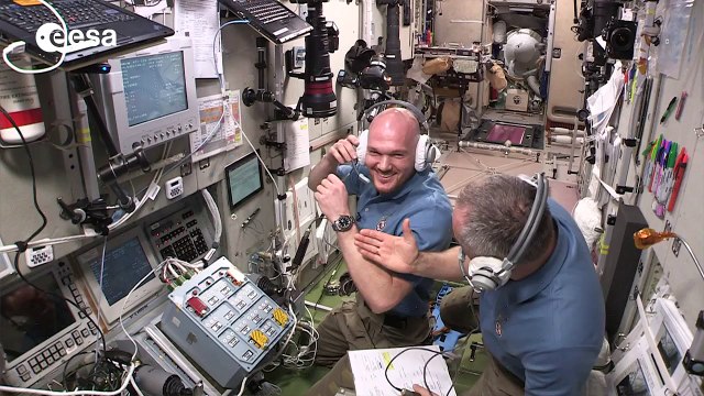 ESA astronaut Alexander Gerst sends greeting to Euro-Space-Day