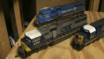 More Weathered CSX model trains HO Scale!!!!!!!