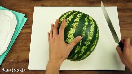 How to Serve a Watermelon in Easy-to-Eat Slices