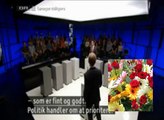 Jimmie Åkesson i Dansk TV (teckentolkad)