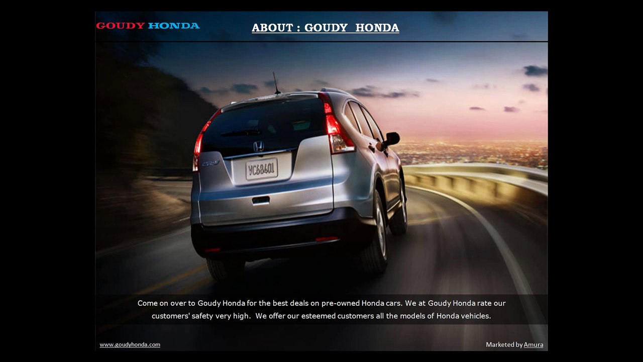 Goudy Honda - Honda Dealers in Los Angeles