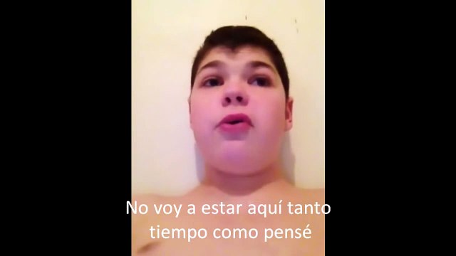 Mi último adiós (My final goodbye subtitulado español) video de despedida antes de morir