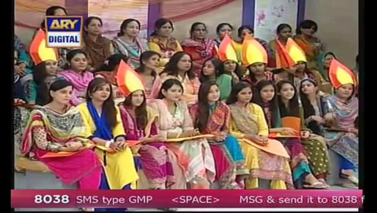 Good Morning Pakistan With Nida Yasir on ARY Digital Part 2 - 19th August 2015
