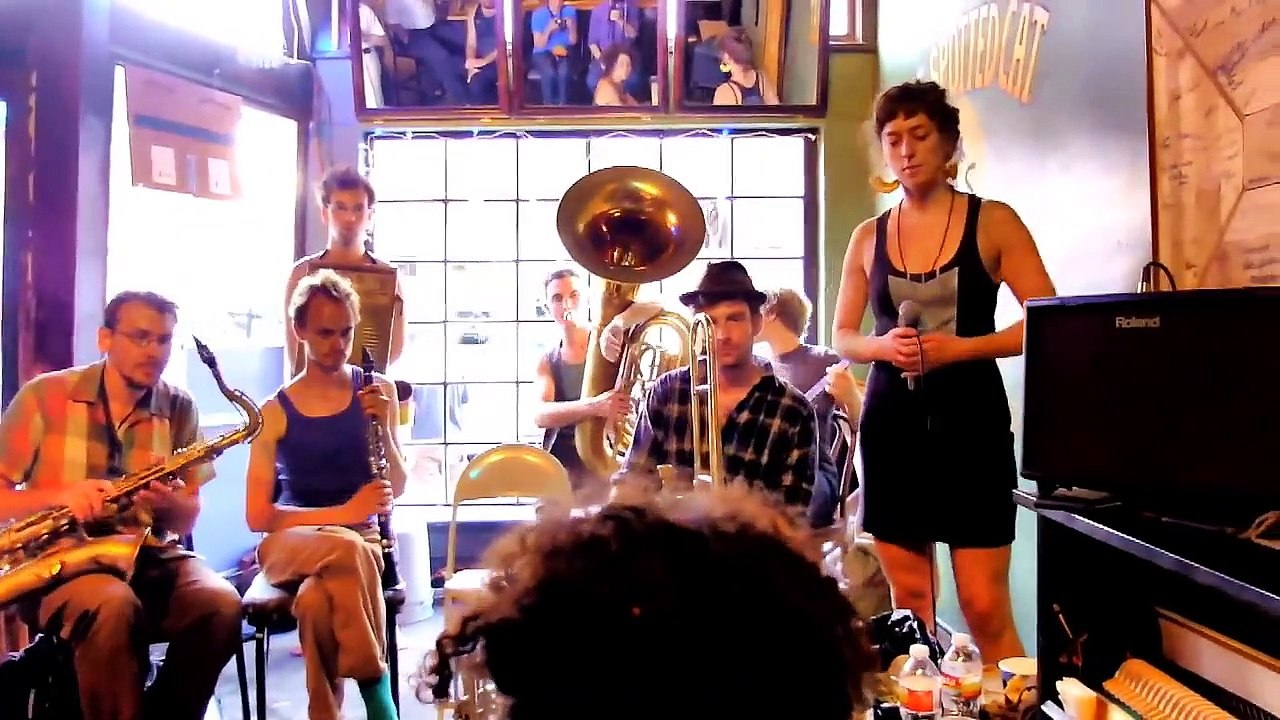 Tuba Skinny & Shaye Cohn - Piano - "Blue & Lonesome" - Spotted Cat - MORE at DIGITALALEXA channel
