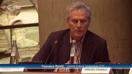 Francesco Rutelli at the International Symposium on Climate Change