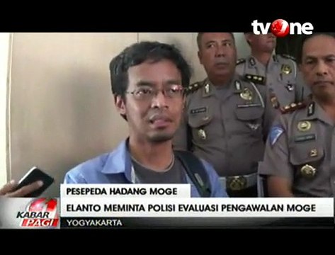 Polisi Benarkan Pengawalan Moge, Elanto Datangi Polda DIY