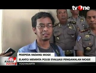 Polisi Benarkan Pengawalan Moge, Elanto Datangi Polda DIY