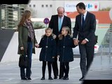 Crown Prince Felipe & Princess Letizia of Spain visits King Juan Carlos