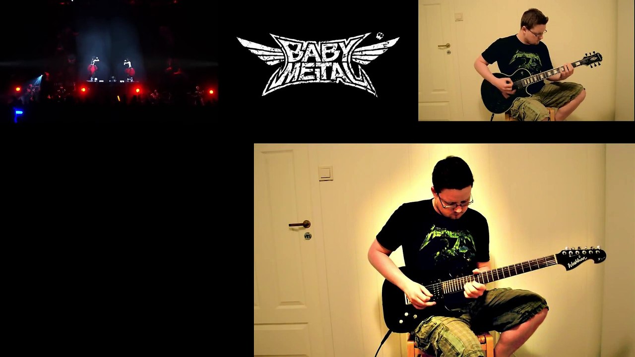 Babymetal - Akatsuki guitar cover (w tabs)