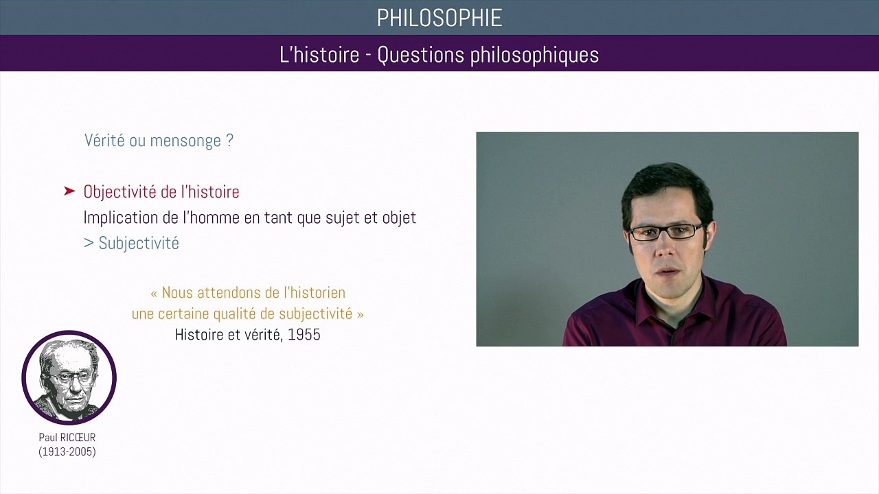 Bac philo - L’histoire