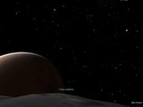 Mars Express flyby as seen from Phobos (Animation)