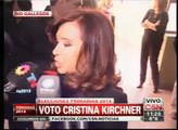 C5N - #E2013: VOTA CRISTINA KIRCHNER EN RIO GALLEGOS
