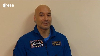 Interview de Luca tout juste de retour sur Terre