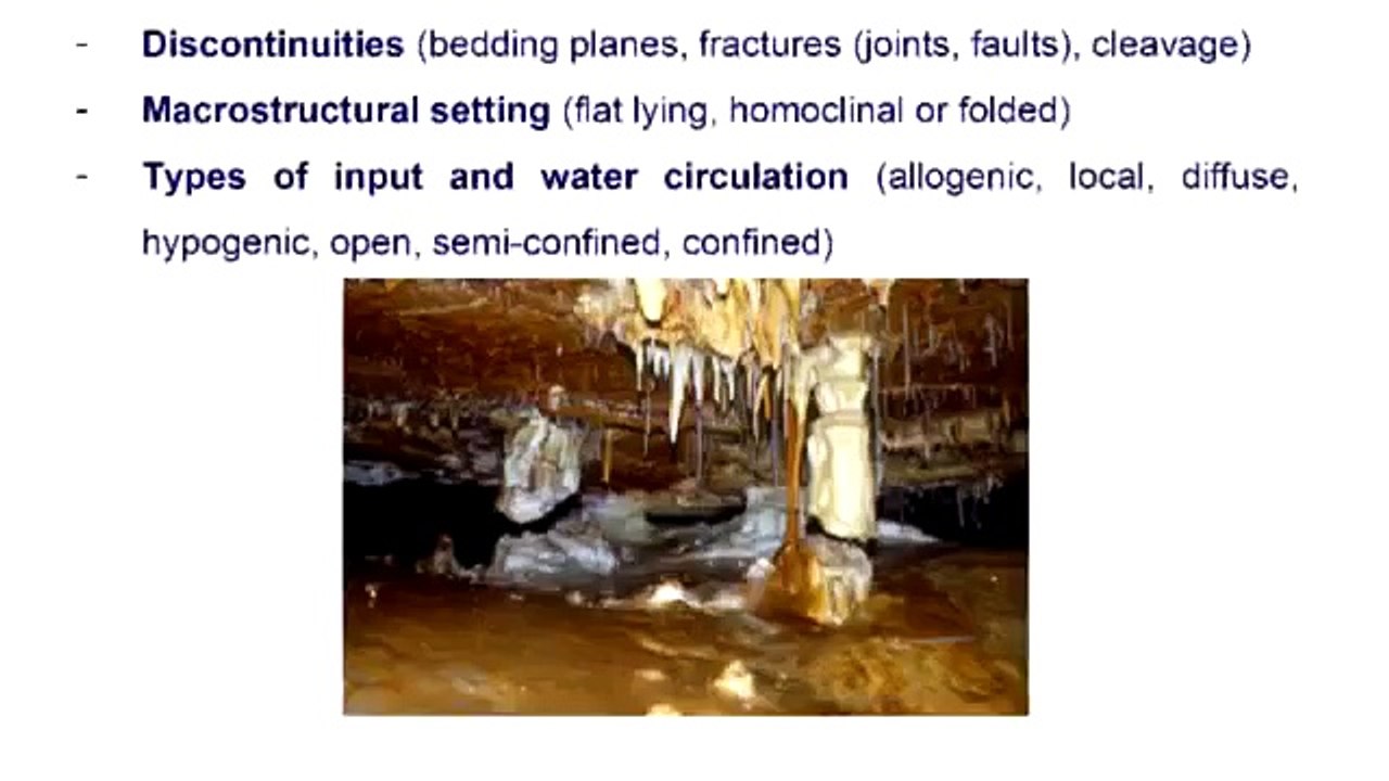 CAVES 2013: Karst for astronauts 5 (Cave morphologies)