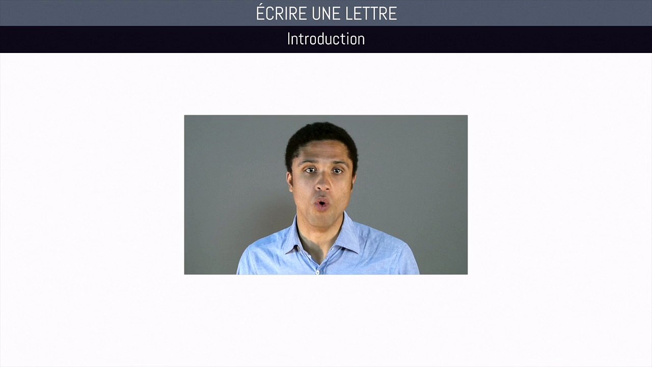 Bac anglais - Comment écrire une lettre