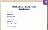 Profit and Loss Aptitude Problems