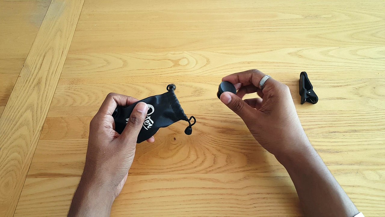 Presentation du kit d'objectifs photos Pixter pour smartphones, tablettes et PC portable