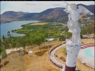 Ecuador Desde el aire retrata a San Miguel Arcángel