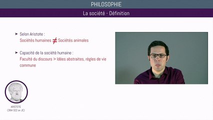 Bac philo - La société