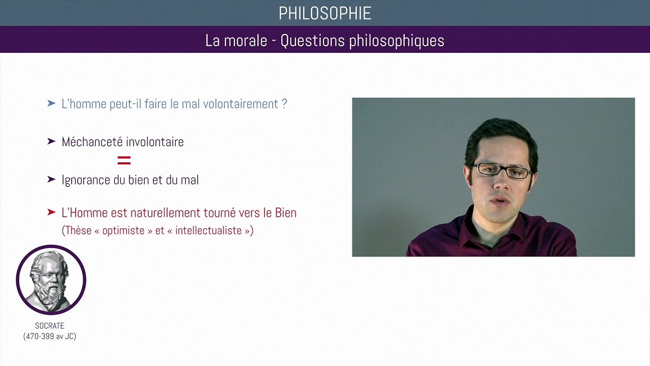 Bac philo - La morale