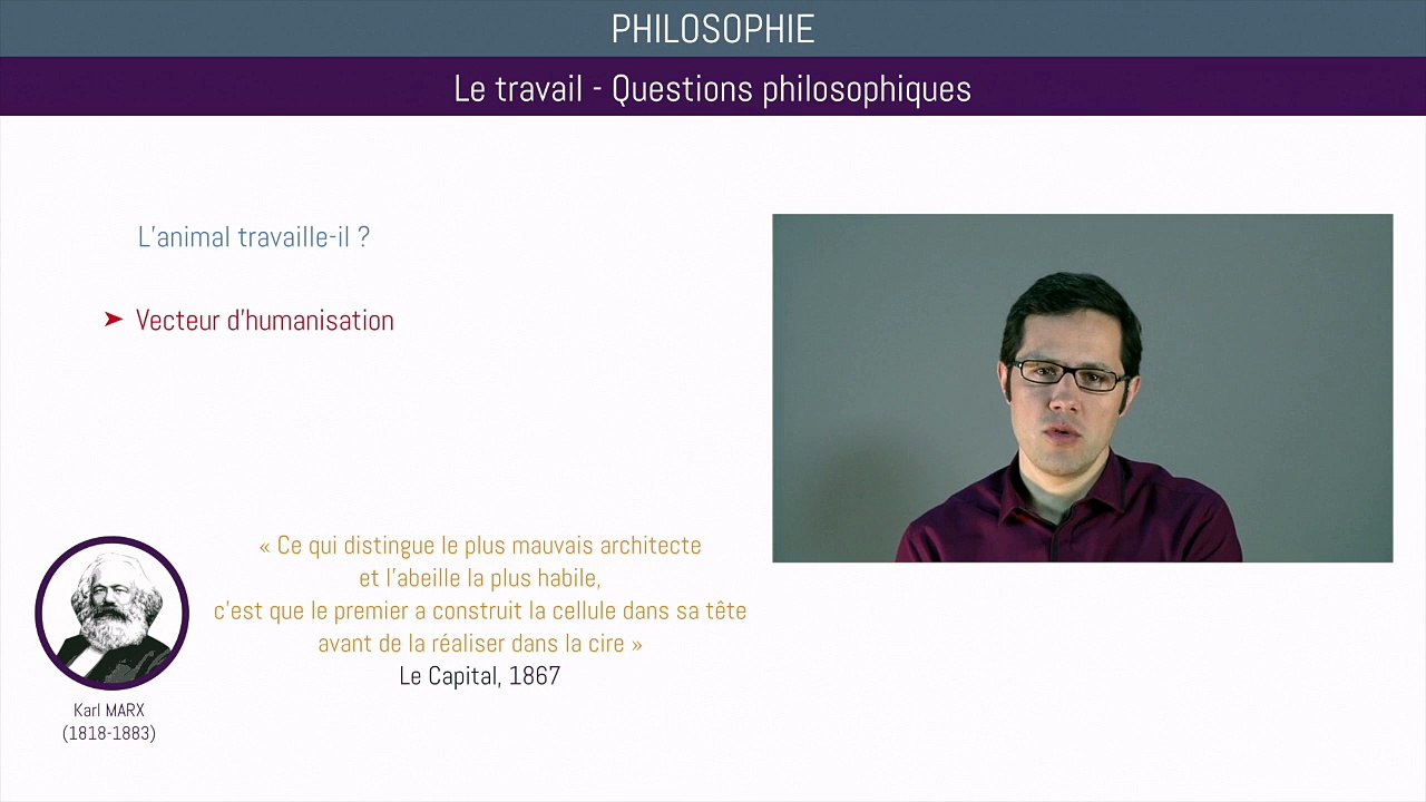 Bac philo - Le travail