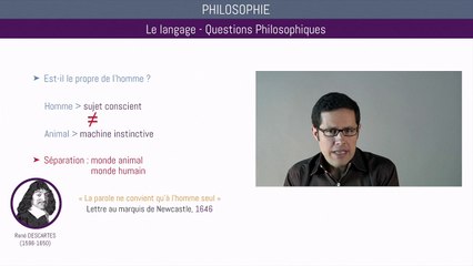 Bac philo - Le langage
