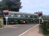 Level crossing Clips On The West Somerset Preserved Line