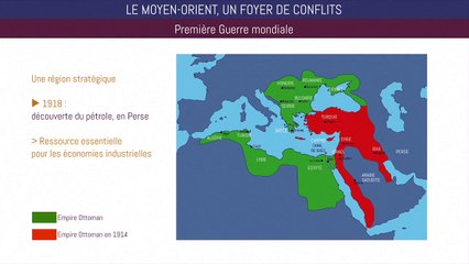 Bac histoire - Le Moyen-Orient, un foyer de conflit