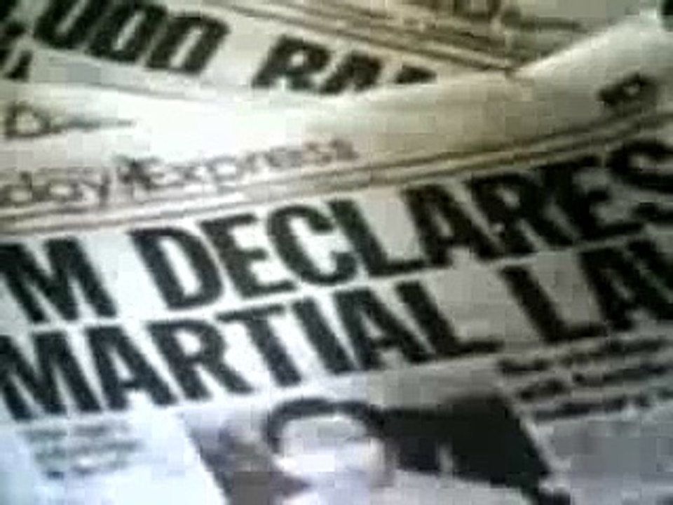 President Ferdinand Marcos Declares Martial Law