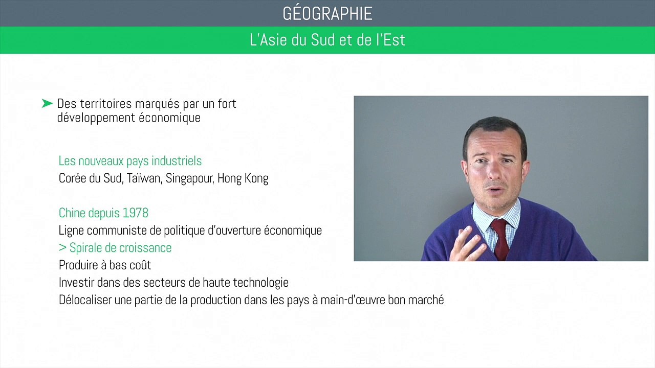 Bac géographie - L’Asie du Sud et de l’Est : les défis