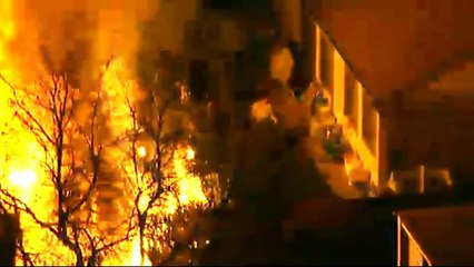 [ABC 7] RV Fire Jurupa Valley