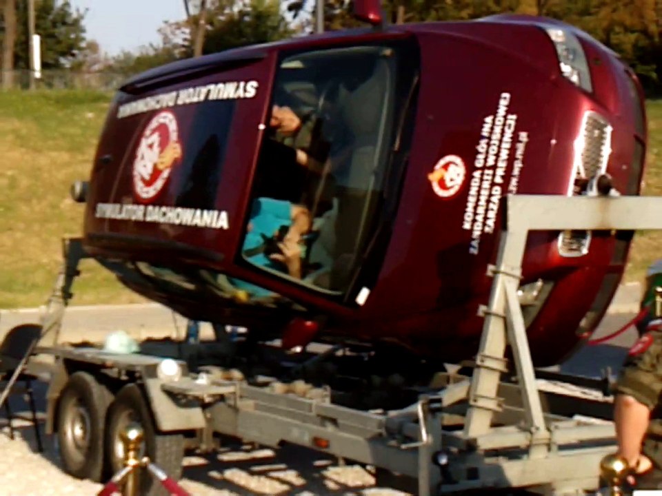 Rollover Simulator at work