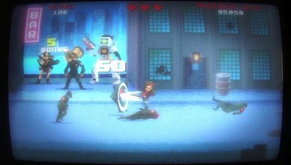 Kung Fury: Street Rage record 100.000