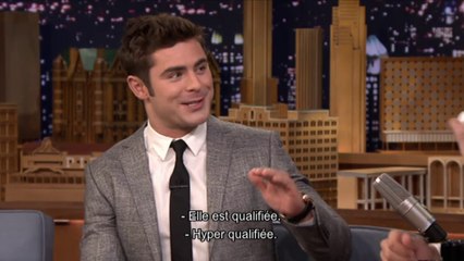 Zac Efron nage avec un requin-tigre - Tonight Show starring Jimmy Fallon du 17/08, sur MCM !