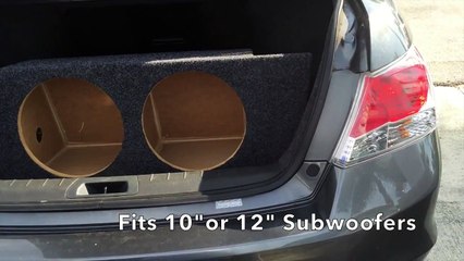 Honda Accord Coupe/Sedan 2008-2012 Subwoofer Enclosure