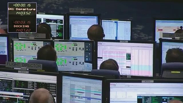 ATV-4 docking sequence