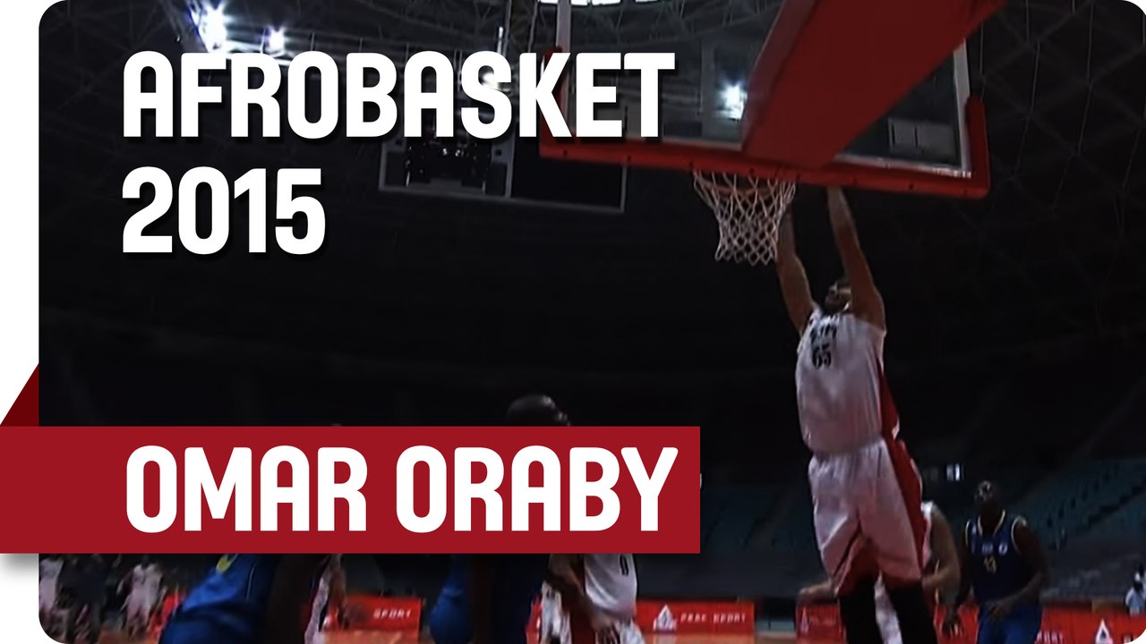 Omar Oraby's Powerful Dunk v Gabon - AfroBasket 2015