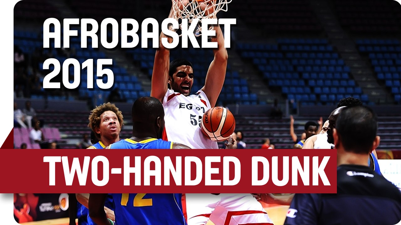 Omar Oraby's Powerful Dunk v Gabon - AfroBasket 2015