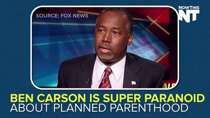 Ben Carson Thinks Planned Parenthood Is In Black Neighborhoods For Population Control