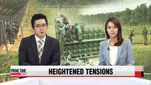 N. Korea flexing muscles at border: source