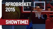 Showtime! Obame Obame to Mapaga for the One-Handed Alley-Oop - AfroBasket 2015