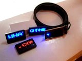 Flipo Scrolling LED Name Badge