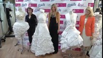 Toilet paper wedding dress wins prize - GlobeTrendy