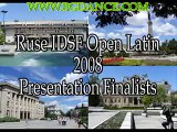 Ruse IDSF Open Latin 2008 - Presentation Finalists