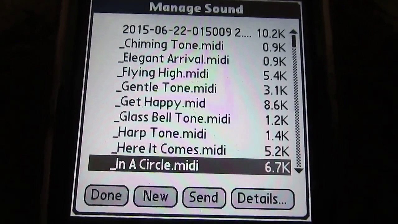Samsung ringtones on Treo 650
