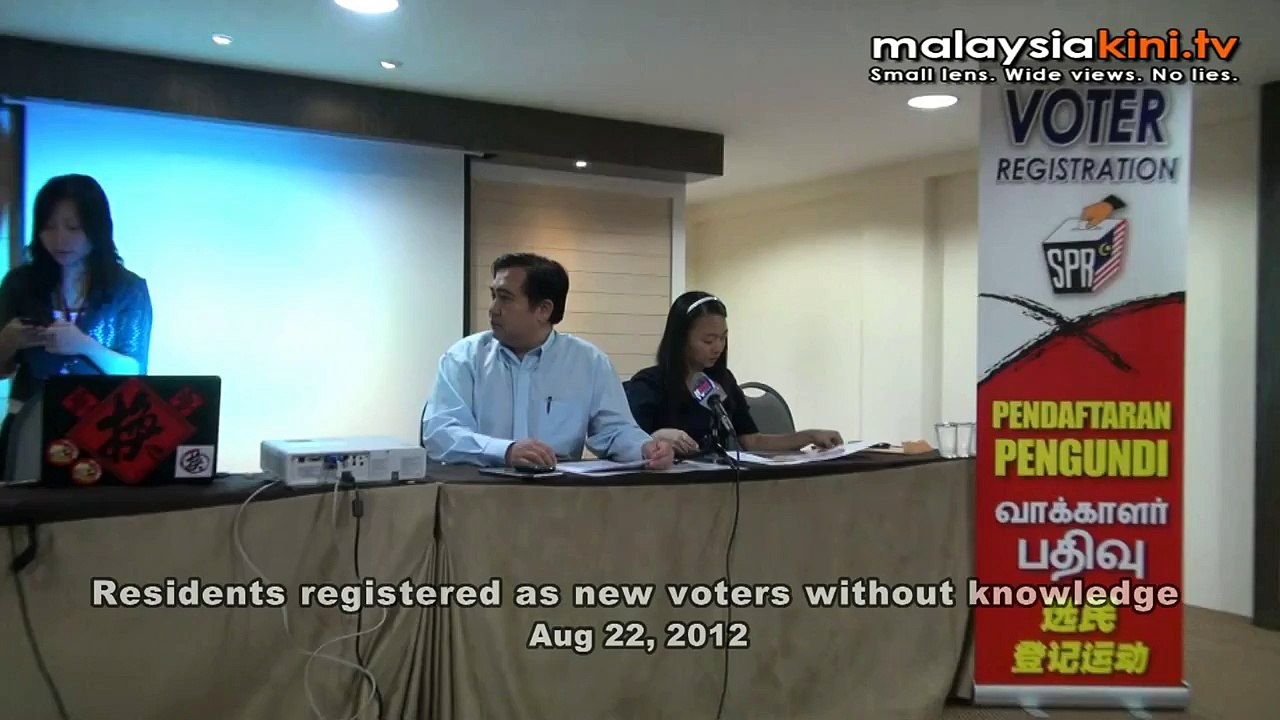 'Registered as voters without their knowledge'