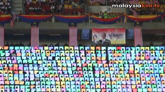 'Janji Ditepati' rally at Bukit Jalil Stadium