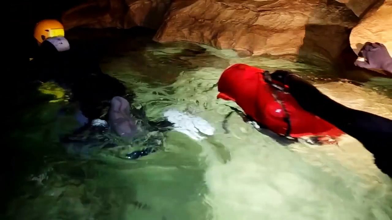 Swimming underground