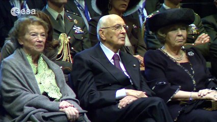 A royal and presidential visit to ESA's technical heart