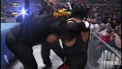 36 fearless dives outside the ring_ WWE Fury_ March 8_ 2015